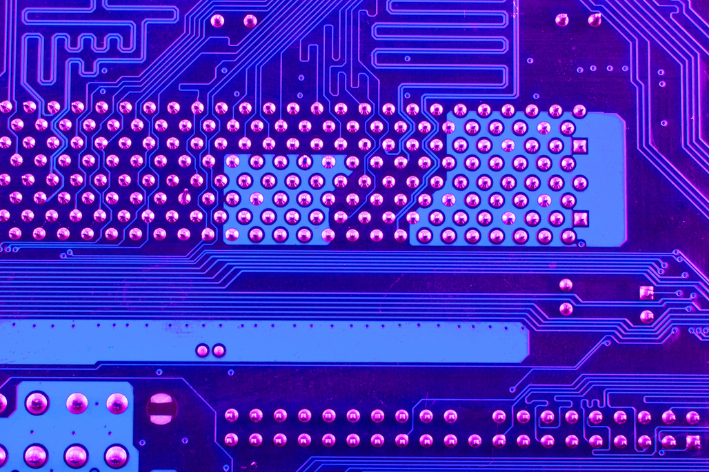 Circuit board. Electronic computer hardware technology. Motherboard digital chip. Tech science background. Integrated communication processor. Information engineering component.